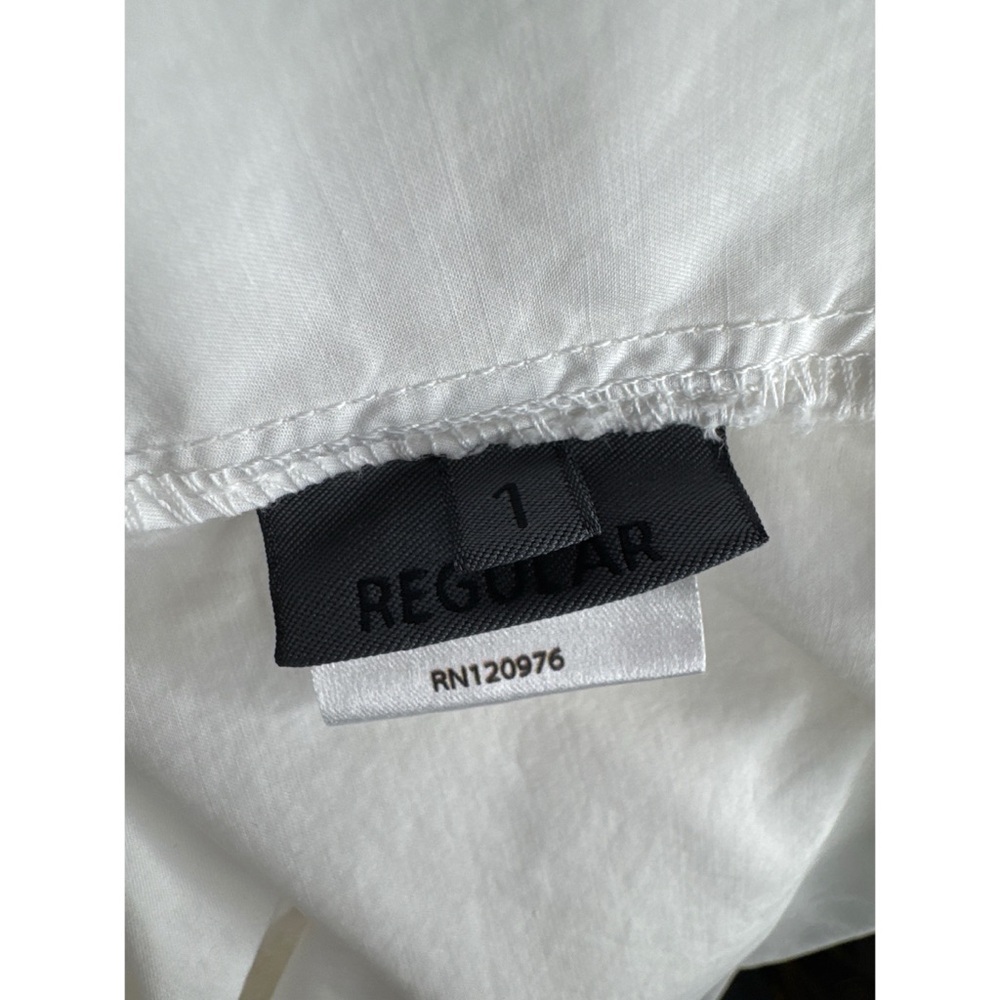 OSKA White Dress Elastic Hem Size 1 - Picture 5 of 5